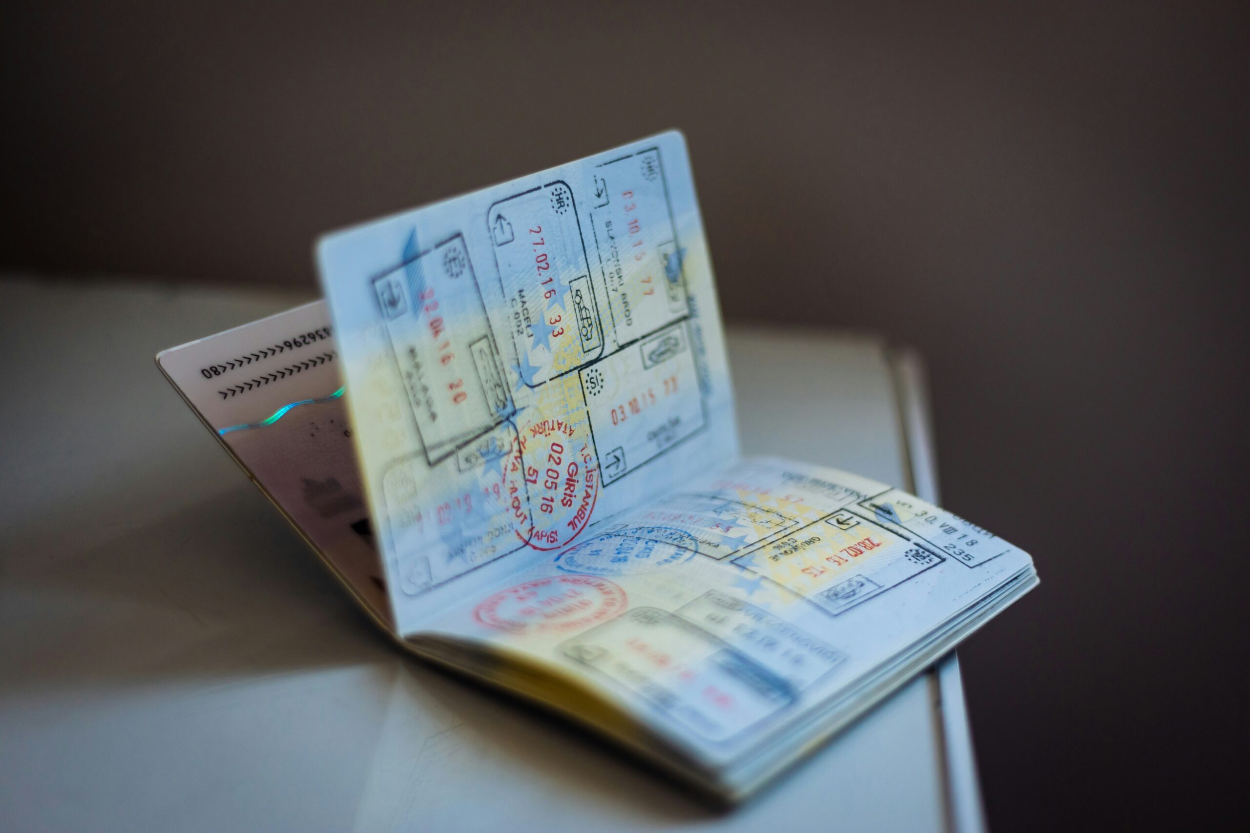 Happy traveler holding reimbursement check